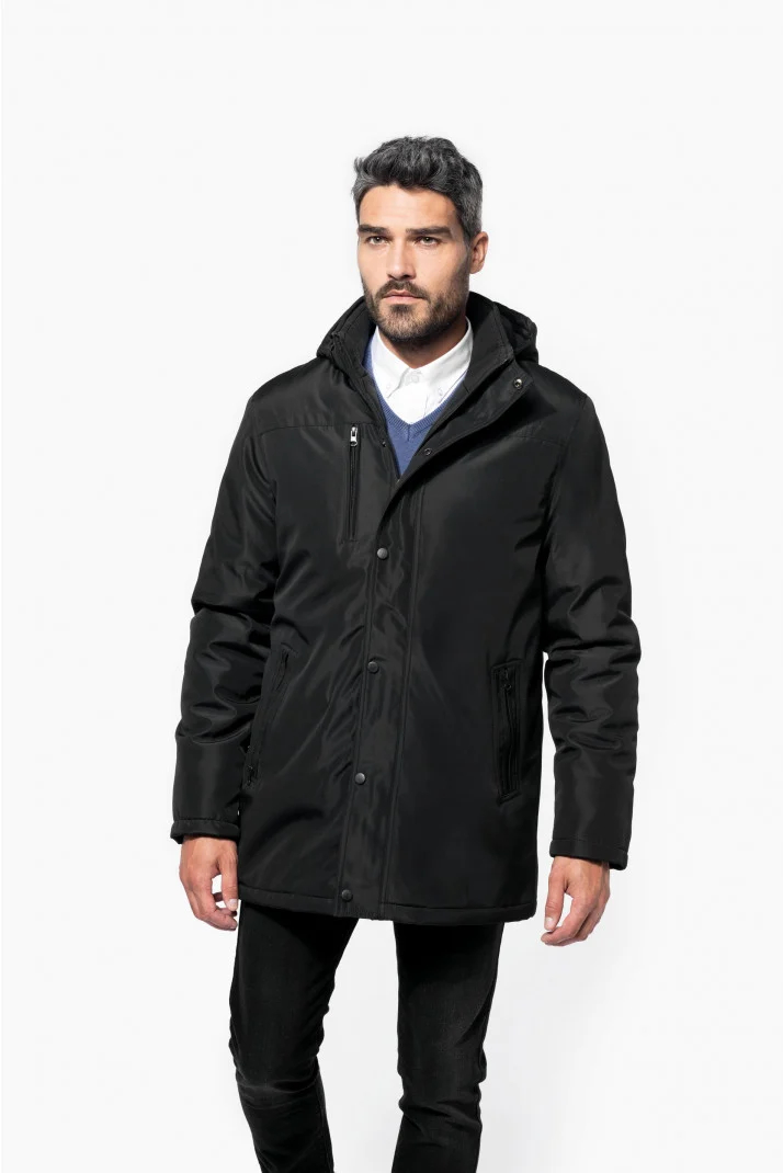 Parka avec capuche amovible mixte K656 (Broderie Coeur et col) 70,84 € HT 2 Parka avec capuche amovible mixte K656 (Broderie Coeur et col) 70,84 € HT – Image 2