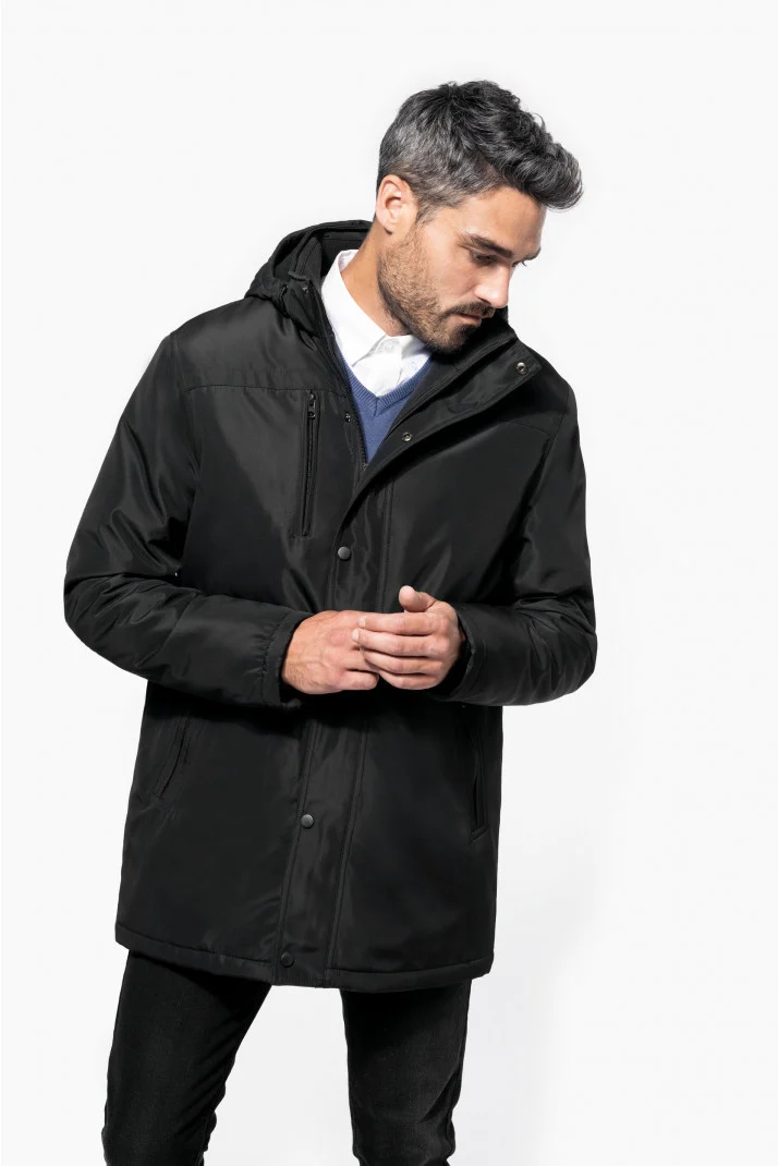 Parka avec capuche amovible mixte K656 (Broderie Coeur et col) 70,84 € HT 4 Parka avec capuche amovible mixte K656 (Broderie Coeur et col) 70,84 € HT – Image 4